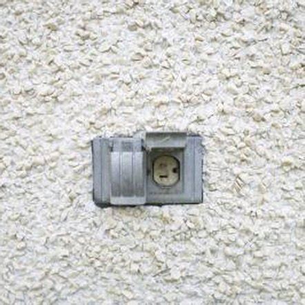 surface mount electrical box stucco|how to install electrical through stucco.